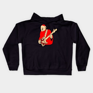 Paulus playing rock n roll Kids Hoodie